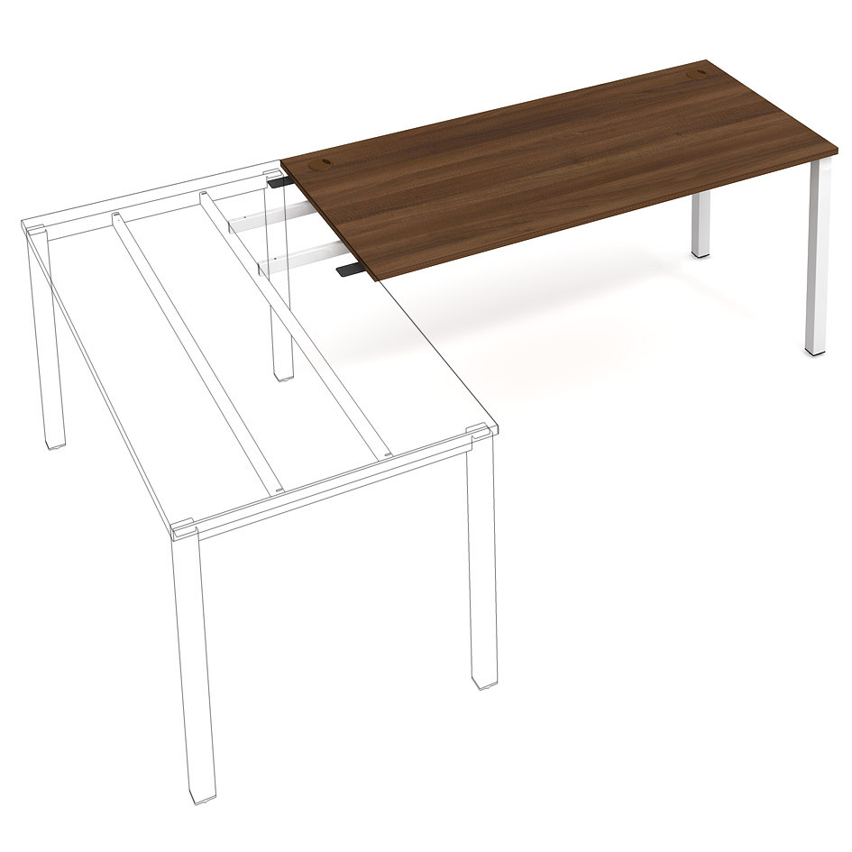 HOBIS Stůl pracovní délky 160 cm k řetězení - US 1600 RU