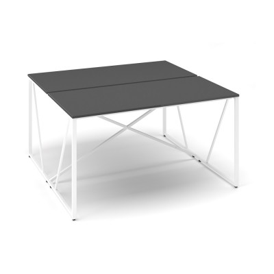 Stůl ProX 138 x 137 cm, Grafit / bílá