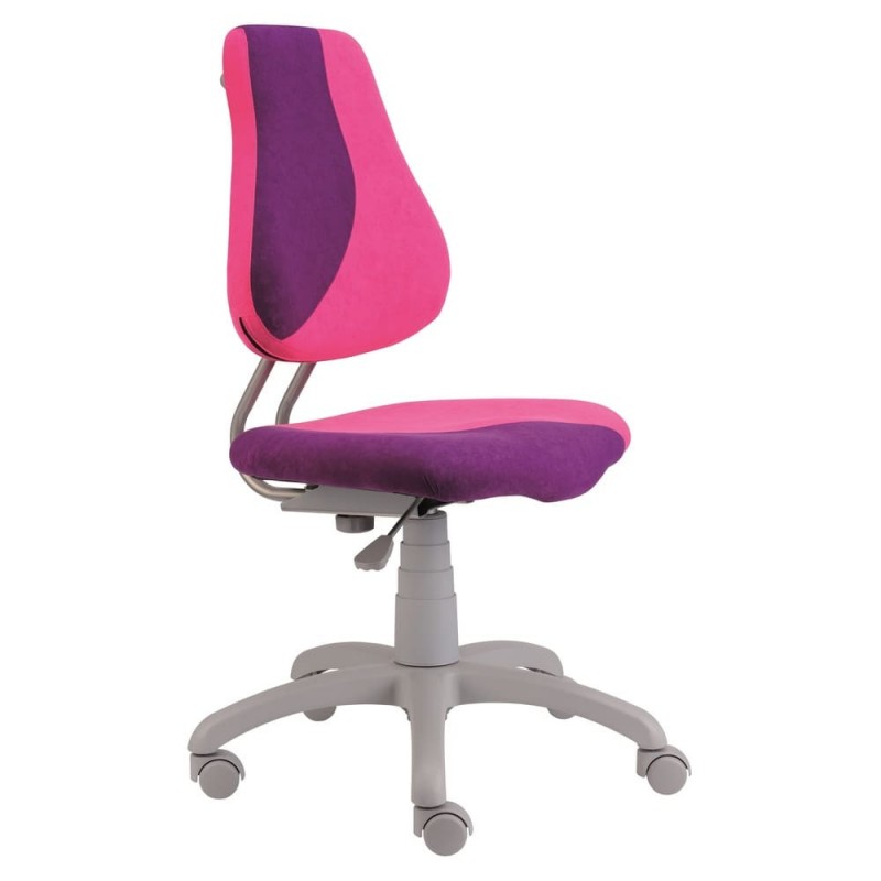 Dětská rostoucí židle FUXO S-LINE, růžovo/fialová