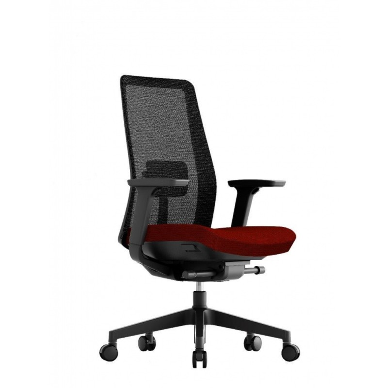 OfficePro Kancelářská židle K10 červená