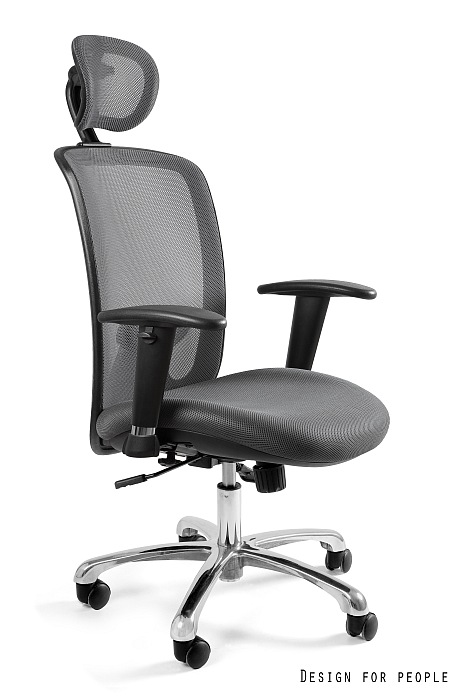 UNIQUE kancelářská židle EXPANDER šedá