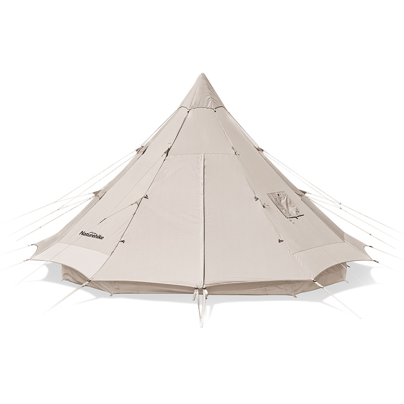Naturehike bavlněný stan na glamping Pyramida 12.3 (+ dárek impregnace pro bavlněné stany)