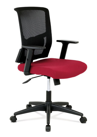 Autronic kancelářská židle AUSSI červená