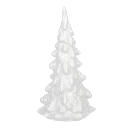 Stromek keramický, na čajovou svíčku.Bílá barva. ALA1185