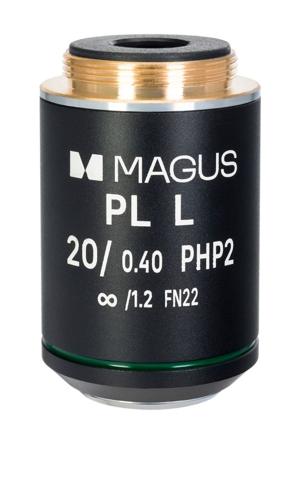 Objektiv MAGUS 20HP, 20х/0,40 Plan L phase PHP2 ∞/1,2 WD 8,0 mm