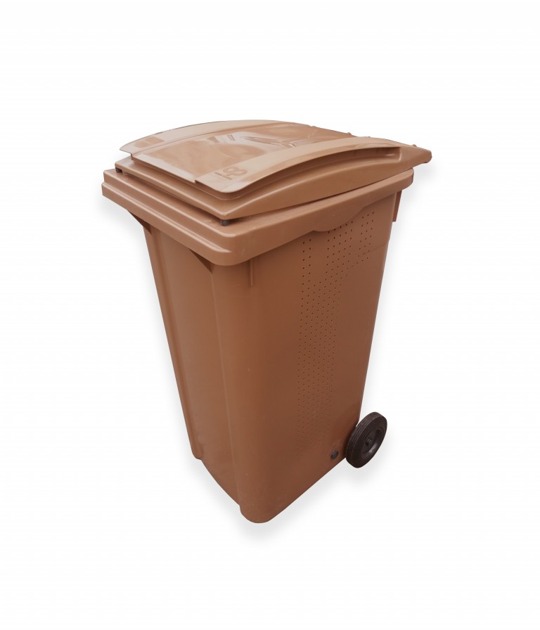 Plastová popelnice na BIO odpad ELKOPLAST 240 l