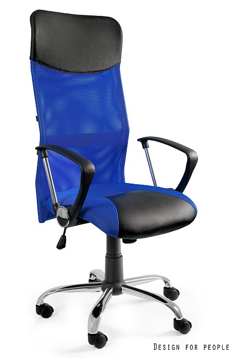 UNIQUE kancelářská židle VIPER modrá