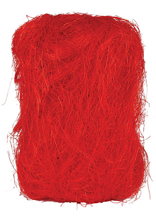 Sisálové vlákno červené 25g SIS-25-CERVENA