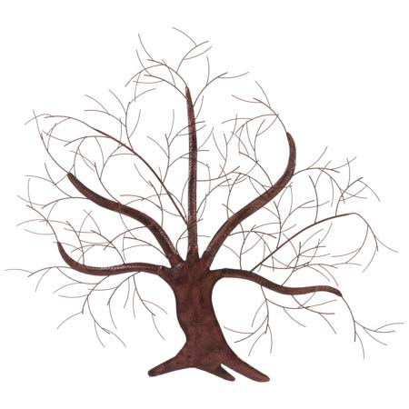 Kovový strom - nástěnná dekorace. FA10-468