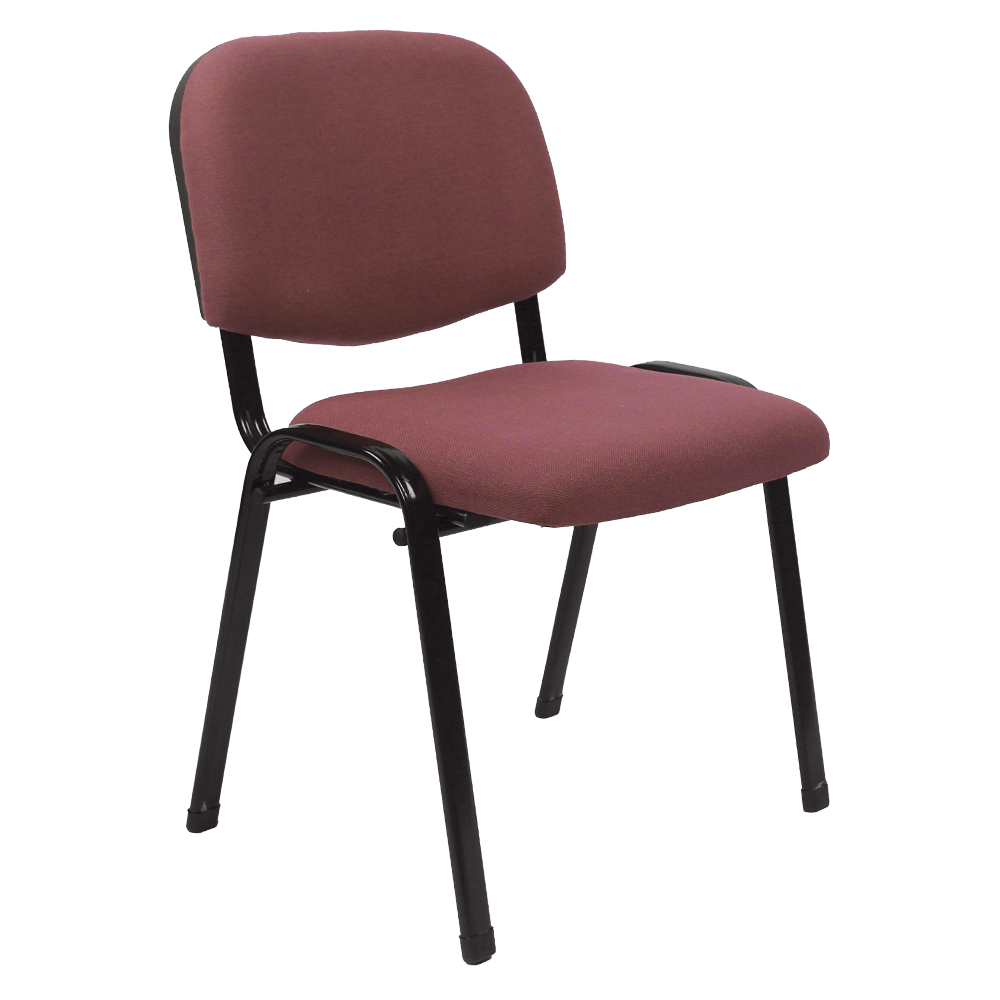 Kancelářská židle, červenohnědá, ISO ECO