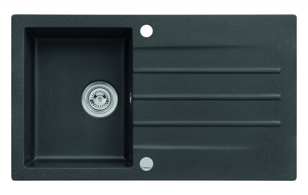 CORTINA 130 - 91-černá (860x500mm)+sifon pop-up F