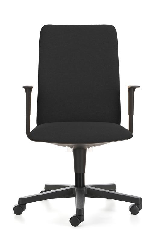 Emagra kancelářská židle FLAP/B s područkami černá