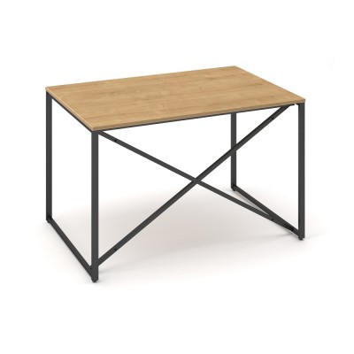 Stůl ProX 118 x 80 cm, Dub hamilton / grafit