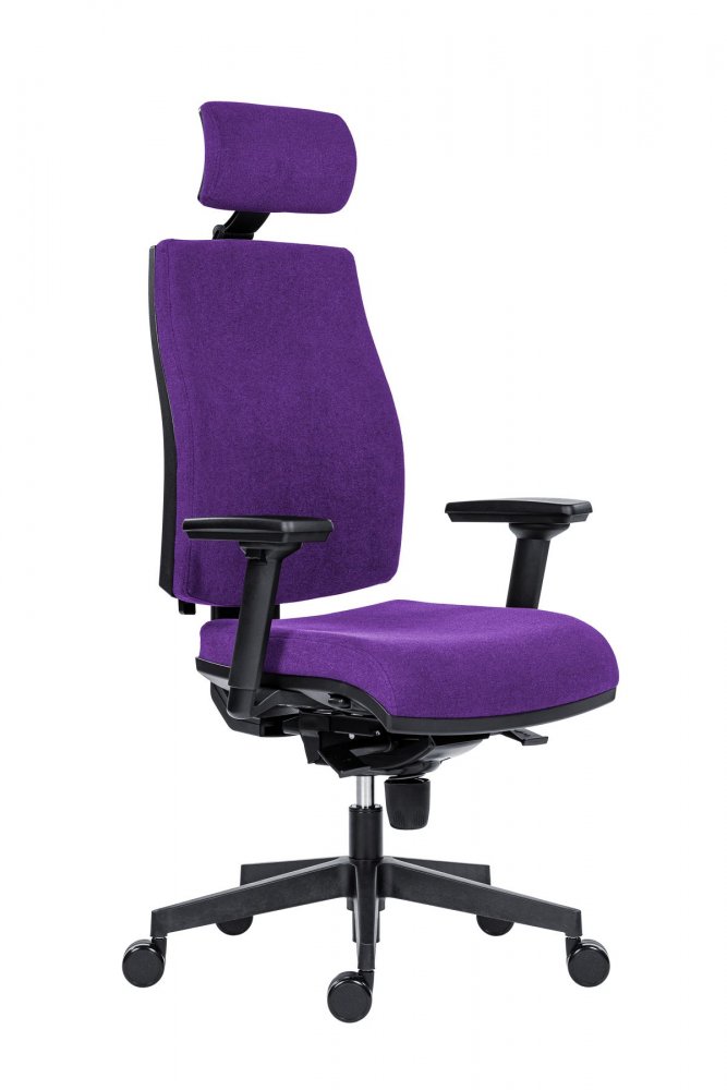 Antares kancelářská židle 1880 SYN ARMIN PDH + AR 40 fialová