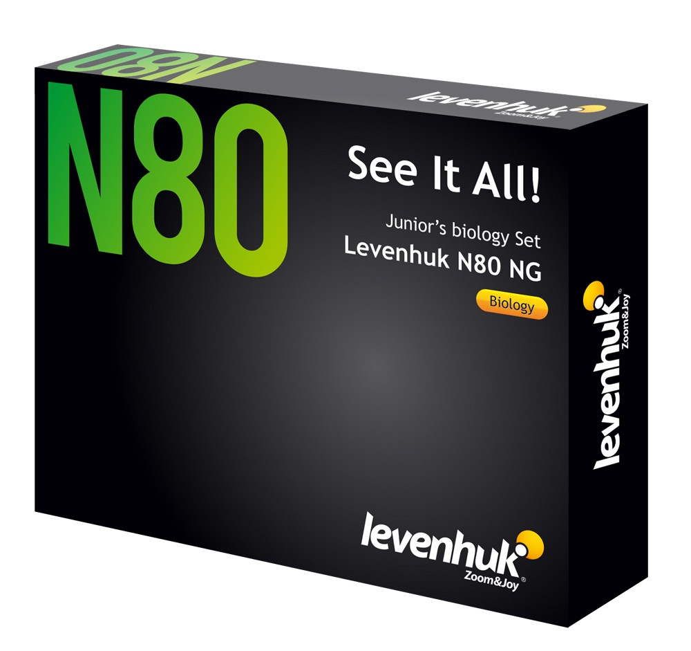 (CZ) Sada preparátů a sklíček Levenhuk N80 NG "Uvidět vše"