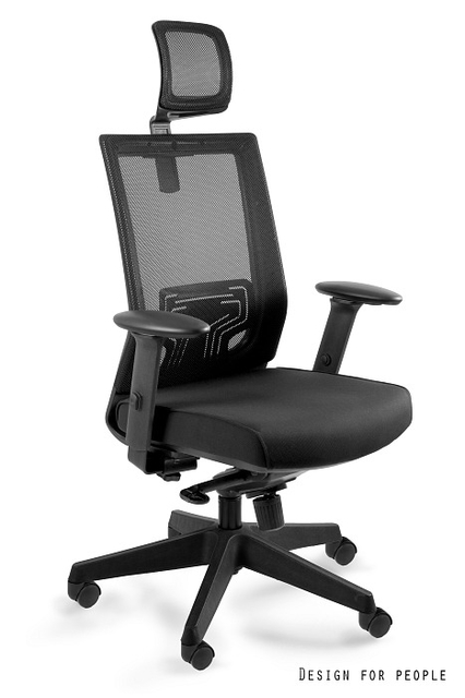 UNIQUE kancelářská židle NEZ černá