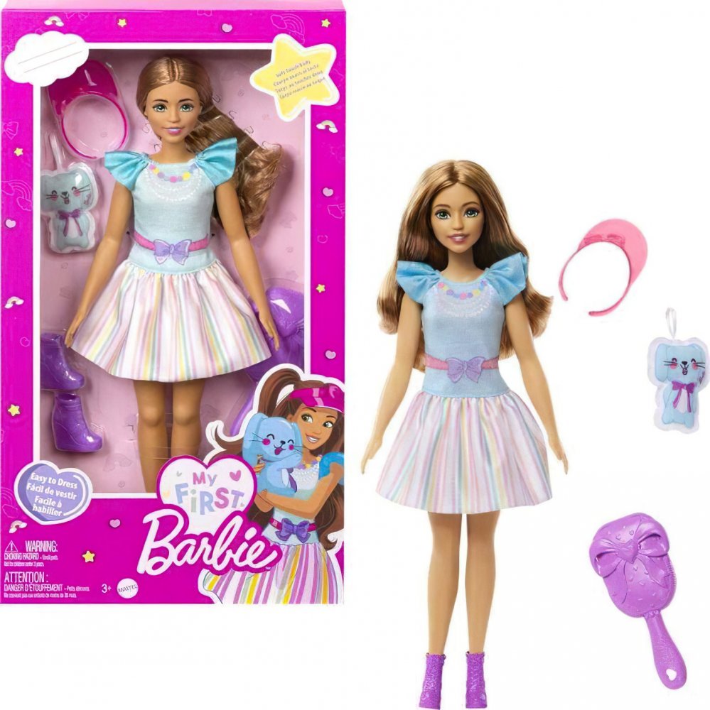 Panenka My first Barbie s králíčkem 30cm