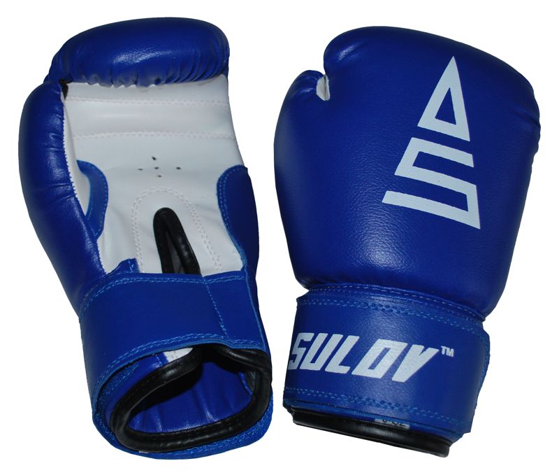 Box rukavice SULOV® PVC, 4oz, modré 4oz