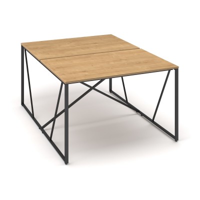 Stůl ProX 118 x 163 cm, Dub hamilton / grafit