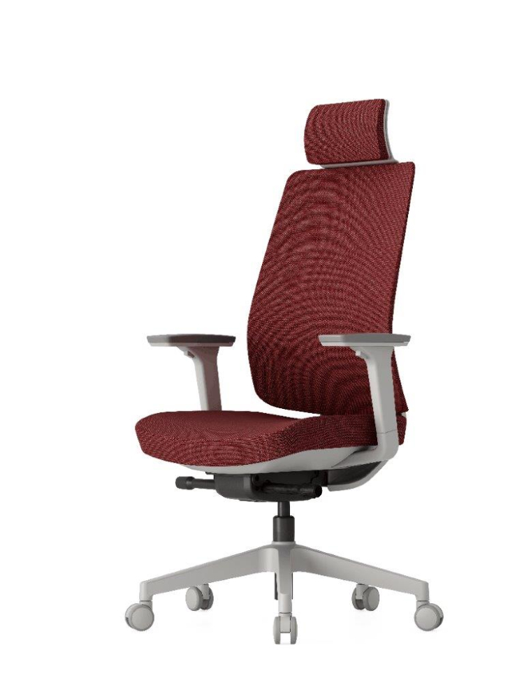 Kancelářská židle K50 White SP červená