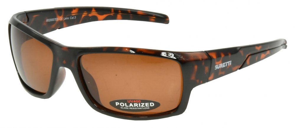 Suretti WHEEZY polarizační brýle, oranžová