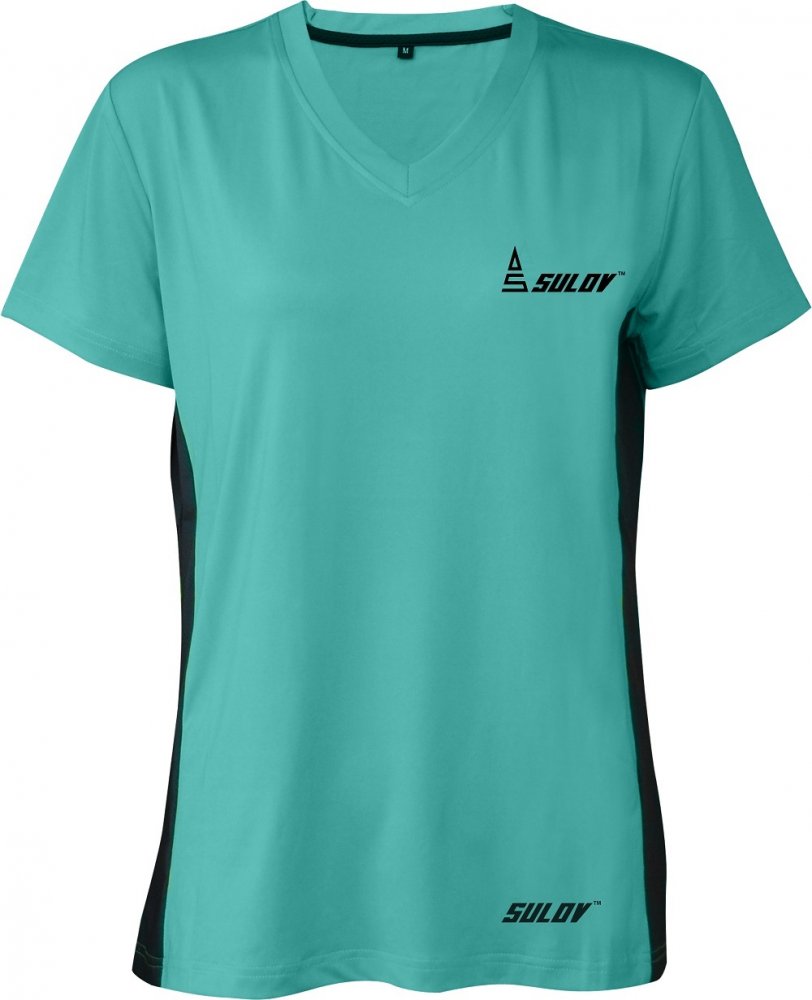 SULOV RUNFIT dámské běžecké tričko modré L M