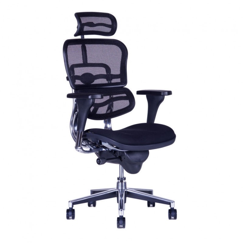 OfficePro Kancelářská židle SIRIUS, látka černá