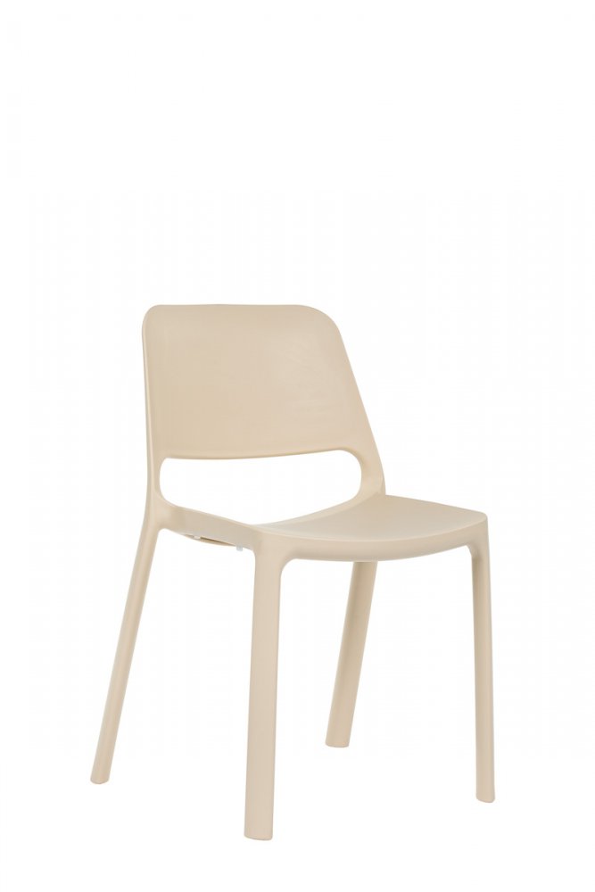 Antares celoplastová designová židle PIXEL béžová