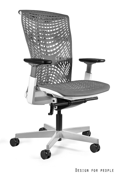 UNIQUE kancelářská židle REYA šedá/elastomer
