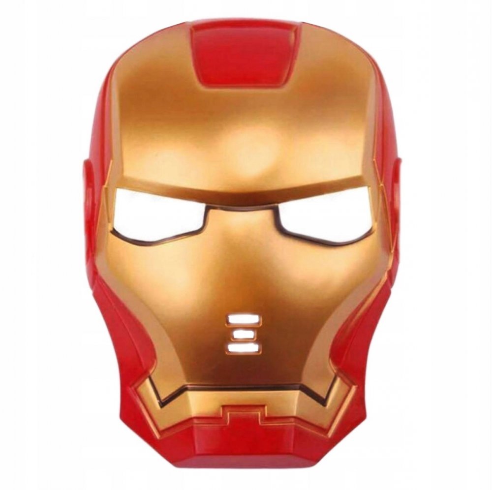 Iron man červeno-zlatá maska