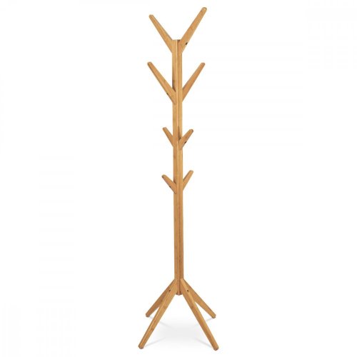 Věšák dřevěný stojanový, masiv bambus, přírodní odstín DR-N191 NAT