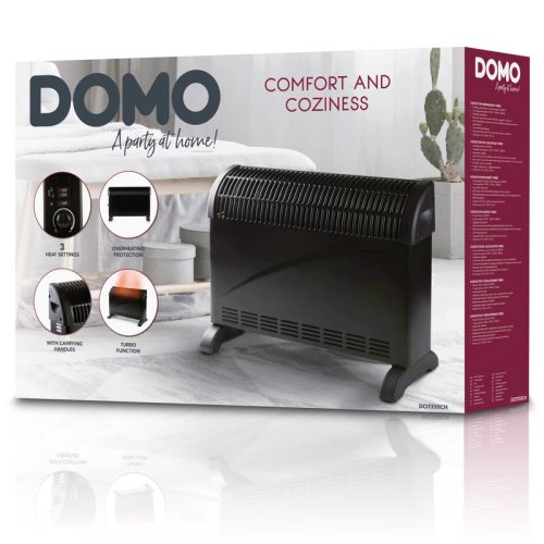 Konvektor s ventilátorem - DOMO DO7350CH