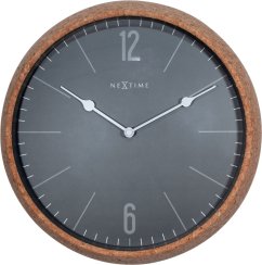 Designové nástěnné hodiny 3509gs Nextime Cork 30cm