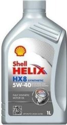 Motorový olej HX8 5W-40 1L SHELL
