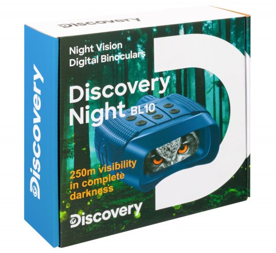 Digitální binokulární dalekohled s nočním viděním se stativem Discovery Night BL10