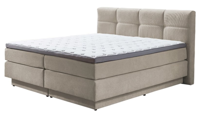 Kontinentální postel BOXSPRING PORTAGE BX2110 180x200 cm - béžová