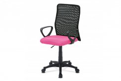 Kancelářská židle FRESH - růžová/černá