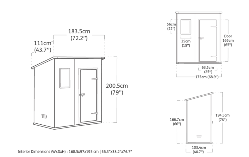 MANOR PENT 6x4 domek