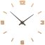 Designové hodiny 10-306 CalleaDesign Michelangelo L 100cm (více barevných verzí) Barva antracitová černá-4