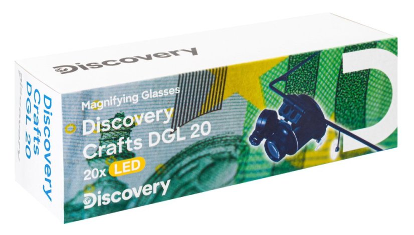 Zvětšovací brýle Levenhuk Discovery Crafts DGL 20