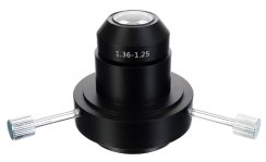 Kondenzor tmavého pole (olej, NA 1,36–1,25) pro mikroskopy MED 30/35/40/45