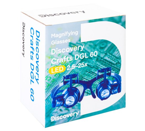 Zvětšovací brýle Levenhuk Discovery Crafts DGL 60