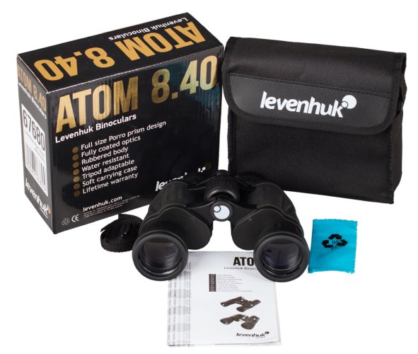 Binokulární dalekohled Levenhuk Atom 8x40