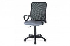Kancelářská židle FRESH - šedá/černá
