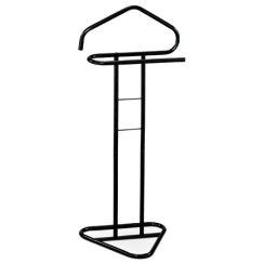 Němý sluha, výška 108 cm, kovová konstrukce, černý matný lak 81119 BK