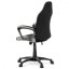 Kancelářská a herní židle, potah růžová, šedá a černá látka, houpací mechanismus KA-L611 PINK