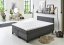 Kontinentální postel BOXSPRING PHILLY BX1480 160x200 cm - šedá