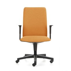 Emagra kancelářská židle FLAP/B s područkami žlutá