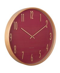 Designové nástěnné hodiny 5996RD Karlsson 40cm