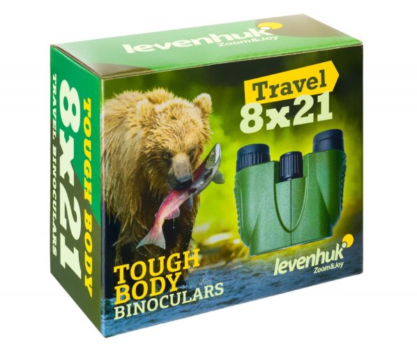 Binokulární dalekohled Levenhuk Travel 8x21